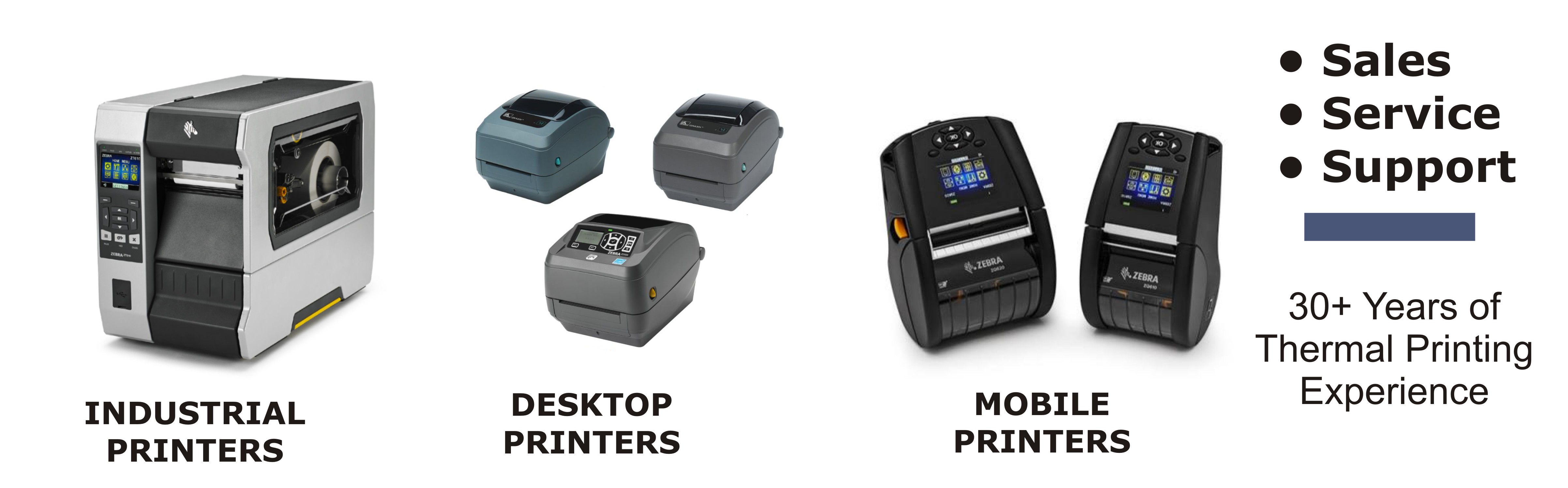 Thermal Transfer and Direct Thermal Printers